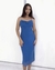 Vestido azul longo - tamanho M