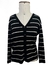 Cardigan listrado - vintage - tamanho G
