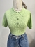 blusa verde - tamanho M na internet