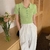blusa verde - tamanho M