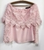 Imagem do Blusa rosa com detalhes - tamanho G