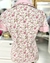Blusa floral - tamanho P - Angel brechó