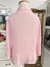 Camisa rosa com bordado - tamanho M na internet