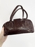 Bolsa de mão marrom - couro - comprar online