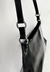 Bolsa baguete preta - couro legítimo - comprar online