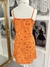 Vestido laranja - tamanho G - comprar online