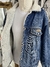 Jaqueta jeans de pelos - tamanho G - comprar online
