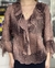 Camisa boho de babados - tamanho M - comprar online