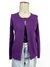 Cardigan roxo - tamanho M