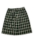 Saia verde xadrez vintage - tamanho M - loja online