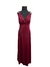 Vestido longo vinho - tamanho G na internet