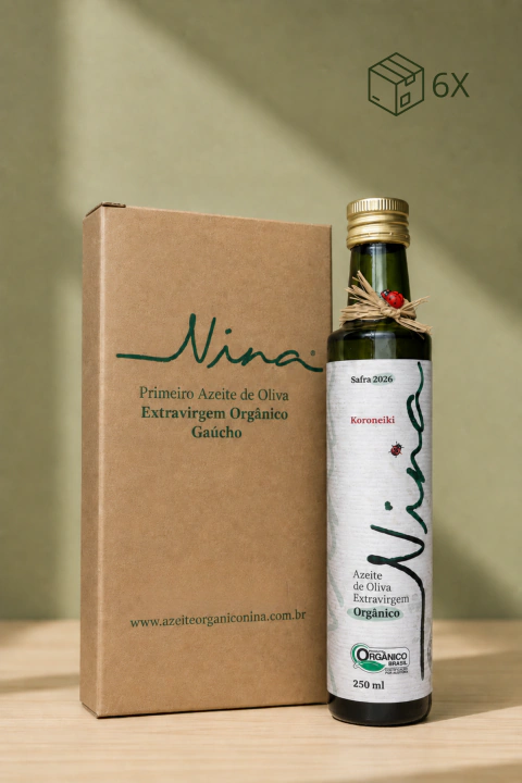 Azeite Nina Orgânico – Koroneiki 250ml (c/6)
