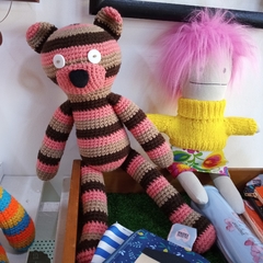 oso tejido amigurumi