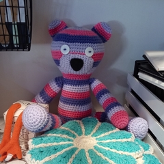 oso tejido amigurumi