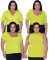 Kit 4 Blusas Verão Regata Cropped Manga Franzida Tranpassado na internet