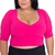 kit 3 Cropped Decote Franzido Plus Size - comprar online