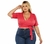 Cropped c Amarraçao Transpassado Plus Size na internet