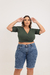 Cropped c Amarraçao Transpassado Plus Size - loja online