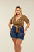 Cropped c Amarraçao Transpassado Plus Size - loja online