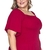 Vestido Longo Ciganinha c Manga Plus Size Elastex no Busto