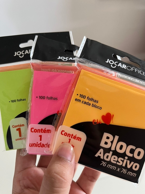 Bloco Adesivo Jocar Office