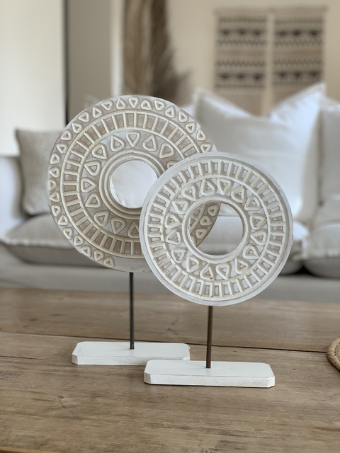 Set de Pedestales labrados