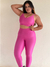 Conjunto Vicky Compressão Rosa Vibrante