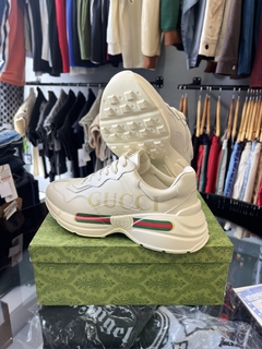 Sneaker GUCCI Rhython Leather `LOGO` - Millionaire Boys