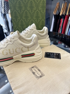 Sneaker GUCCI Rhython Leather `LOGO` na internet