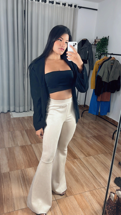 Calça Suede Nude