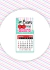 Calendário de Geladeira 2026 - Candy Girl - comprar online