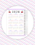 Agenda 2026 - Candy Girl - loja online