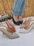 Scarpin Chanel Napa Cinza na internet