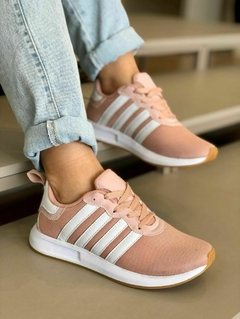 Tênis Com Cadarço Rose - comprar online