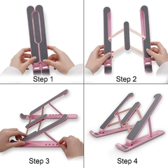 Suporte de laptop ajustável suporte de elevação dobrável para notebook para macbook huaiwei suporte para notebook base para computador acessórios na internet