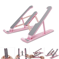Suporte de laptop ajustável suporte de elevação dobrável para notebook para macbook huaiwei suporte para notebook base para computador acessórios