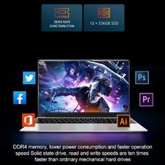 Notbook Laptop 15,6 polegadas 16 GB RAM