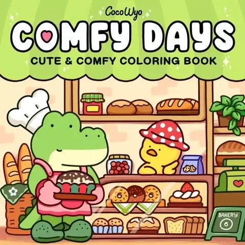 Livro de Colorir Cute & Creepy