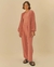 FARM - ALTO INVERNO.25 - Cardigan Tricot Pelinho Rosa na internet
