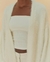 FARM - ALTO INVERNO.25 - Cardigan Tricot Pelinho Off White - loja online