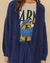 FARM - ALTO INVERNO.25 - Cardigan Tricot Pelinho Azul - loja online
