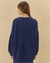 FARM - ALTO INVERNO.25 - Cardigan Tricot Pelinho Azul - Shop Emotion - Sua Loja Multimarcas Online