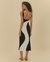 FARM - ALTO INVERNO.25 - Vestido Recortes PB Crepe - Shop Emotion - Sua Loja Multimarcas Online