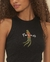 FARM - ALTO INVERNO.25 - Vestido Cropped Rib Estampado Rio Pássaros - loja online