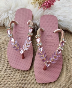 Havaianas Square Glam Rosê