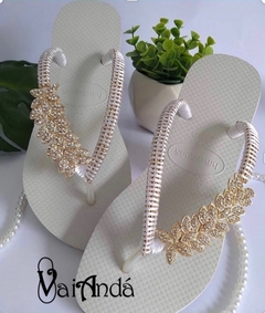 HAVAIANAS FOLHAGEM - Ne Chinelos Decorados