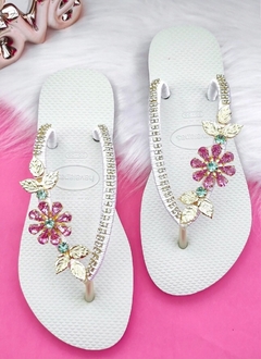Havaianas Slim Flor Rosa
