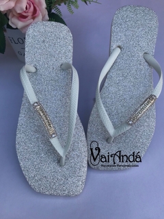 Havaianas Square Strass - Ne Chinelos Decorados