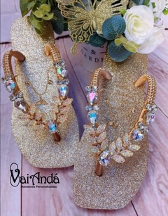 Havaianas Square Sereia Gold