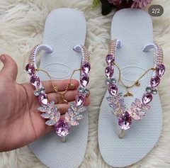 Havaianas Sereia Cristal Rosa